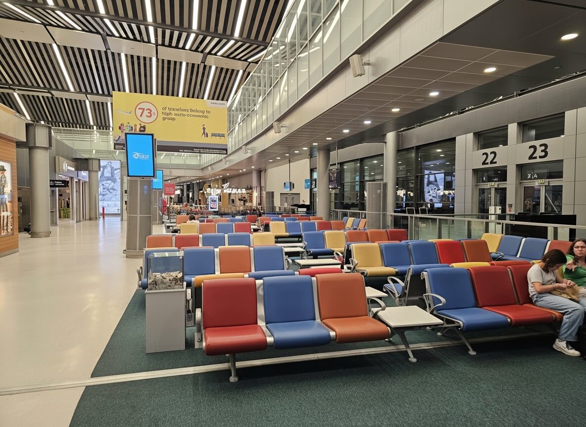 Comptoirs d'enregistrement Air Mauritius à l'Aéroport île Maurice